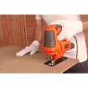 Scie sauteuse filaire - BLACK+DECKER - BES603-QS - 400W - course de 18