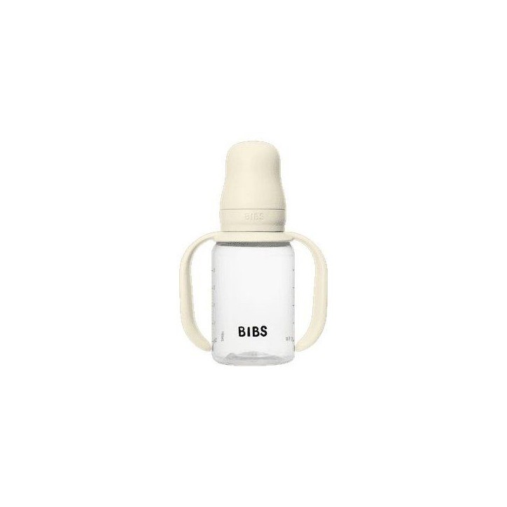 Biberon bébé - BIBS Tasse apprentissage - Embout rond - Silicone - 150 ml - Ivory Biberon bébé - BIBS Tasse apprentissage - Embout rond - Silicone - 150 ml - Ivory