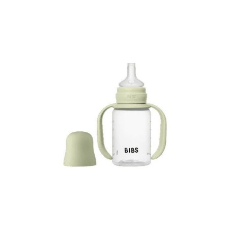 Biberon bébé - BIBS Tasse apprentissage - Embout rond - Silicone - 1