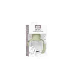 Biberon bébé - BIBS Tasse apprentissage - Embout rond - Silicone - 1