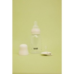 Biberon bébé - BIBS - Embout rond - Silicone - 150 ml - Débit lent