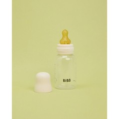 Biberon bébé - BIBS - Embout rond - Caoutchouc naturel - 150 ml - D