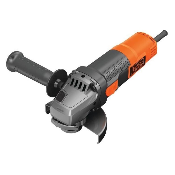Meuleuse d'angle filaire - BLACK+DECKER - BEG220-QS - 900W - 125mm
