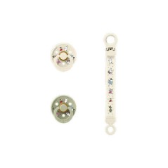 Coffret cadeau bébé - BIBS x Moomins - Sucette & attache - Caoutchou
