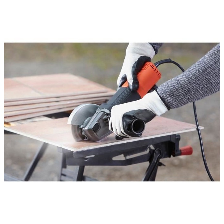 Meuleuse d'angle filaire - BLACK+DECKER - BEG220-QS - 900W - 125mm