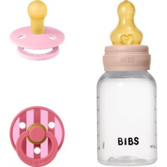 Coffret cadeau bébé - BIBS Baby Sprinkle - Embout rond - T1 - Blush
