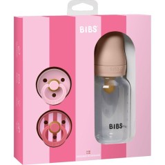 Coffret cadeau bébé - BIBS Baby Sprinkle - Embout rond - T1 - Blush