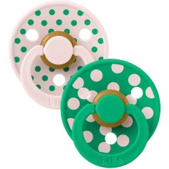 Sucette bébé - BIBS Studio Colour - Ronde - T1 - Caoutchouc naturel