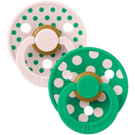 Sucette bébé - BIBS Studio Colour - Ronde - T1 - Caoutchouc naturel
