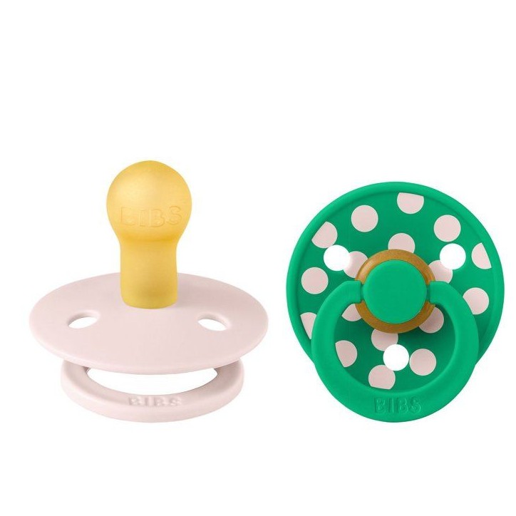 Sucette bébé - BIBS Studio Colour - Ronde - T1 - Caoutchouc naturel - Petal Cactus - Pack de 2 Sucette bébé - BIBS Studio Colour - Ronde - T1 - Caoutchouc naturel - Petal Cactus - Pack de 2