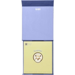 Coffret souvenir bébé - BIBS “Bébé est en route” - T1 - Ivory