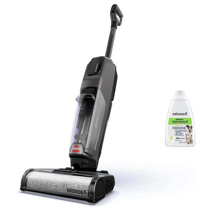 BISSELL CrossWave Omniforce - Aspirateur Balai Laveur sans Fil - Aspire & Lave en Meme Temps ou Mode Aspiration Uniquement
