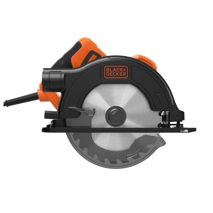 Scie circulaire filaire - BLACK&DECKER - CS1200-QS - 1200W - Profondeur de coupe 37 mm Scie circulaire filaire - BLACK&DECKER - CS1200-QS - 1200W - Profondeur de coupe 37 mm