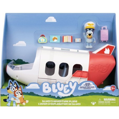 Véhicule - BLUEY - Avion Jet - Figurine incluse - Accessoires