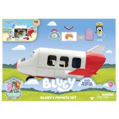 Véhicule - BLUEY - Avion Jet - Figurine incluse - Accessoires