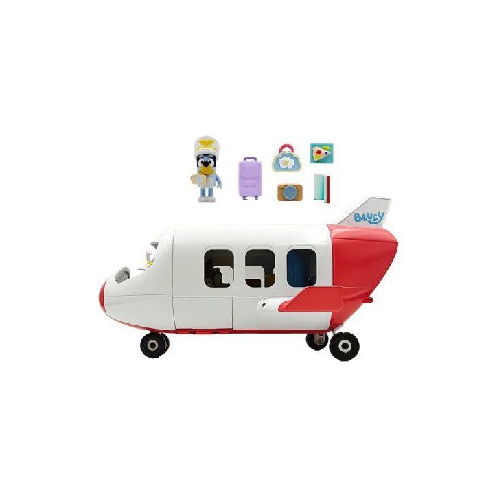 Véhicule - BLUEY - Avion Jet - Figurine incluse - Accessoires