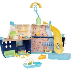 Playset - BLUEY - Bateau de croisiere - 6 zones de jeu - Activités