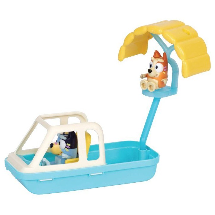 Playset - BLUEY - Bateau de croisiere - 6 zones de jeu - Activités