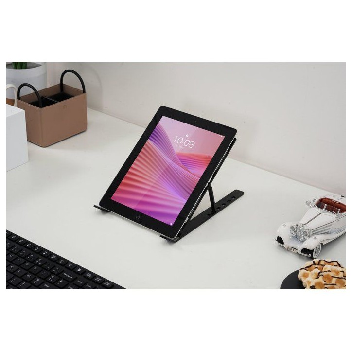 Support d'ordinateur portable - BLUESTORK - Pliable - Antidérapant - Aluminium Support d'ordinateur portable - BLUESTORK - Pliable - Antidérapant - Aluminium