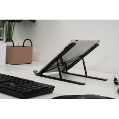 Support d'ordinateur portable - BLUESTORK - Pliable - Antidérapant -
