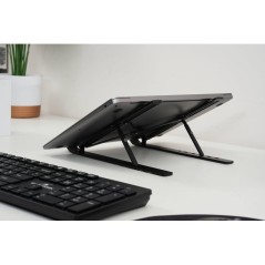 Support d'ordinateur portable - BLUESTORK - Pliable - Antidérapant -