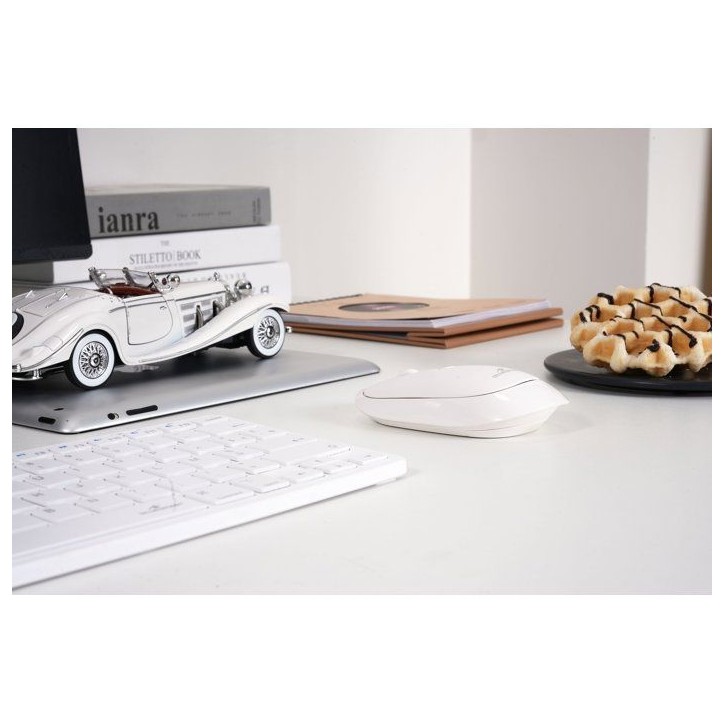 Souris Sans Fil - BLUESTORK - OFFICE 35 - PC/MAC -blanc