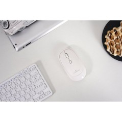 Souris Sans Fil - BLUESTORK - OFFICE 35 - PC/MAC -blanc
