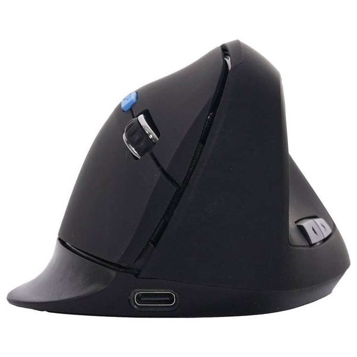 Souris Ergonomique Sans Fil - BLUESTORK - ERGO - Rechargeable - PC/MAC - Noir&touch blue