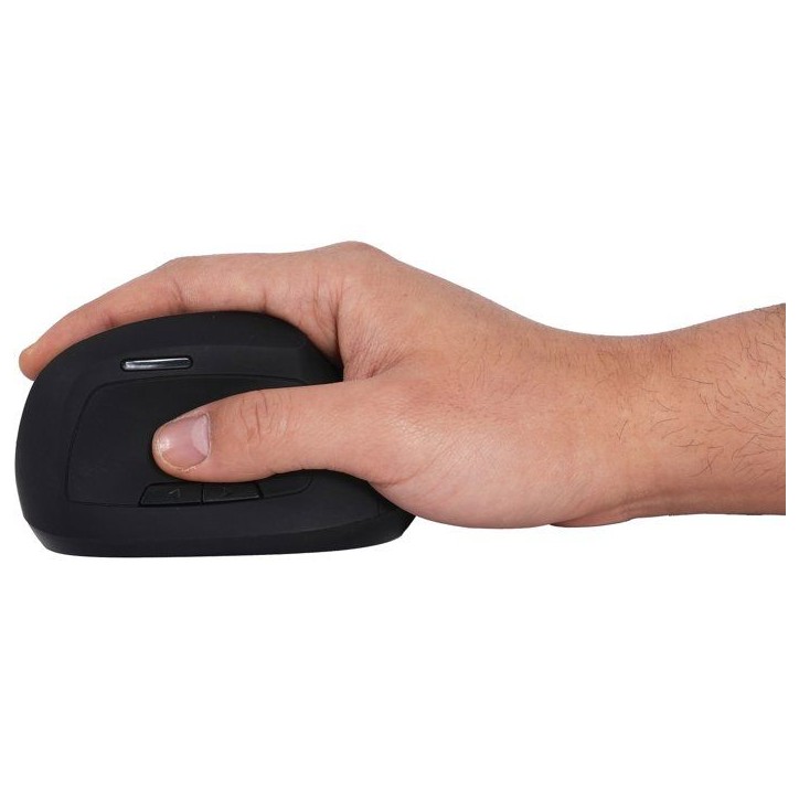 Souris Ergonomique Sans Fil - BLUESTORK - ERGO - Rechargeable - PC/MAC - Noir&touch blue