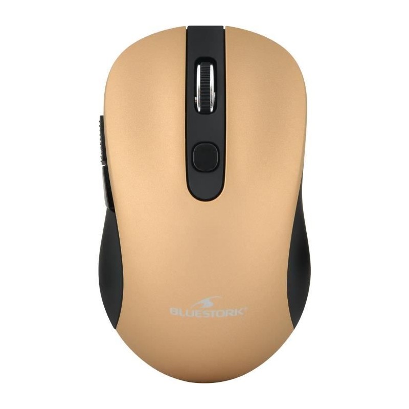 Souris Sans Fil - BLUESTORK - OFFICE 60 - PC/MAC - Or