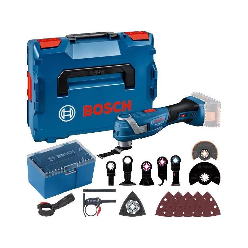 Outil oscillant 18V GOP 18V-34 (Sans batteri ni chargeur) + kit access