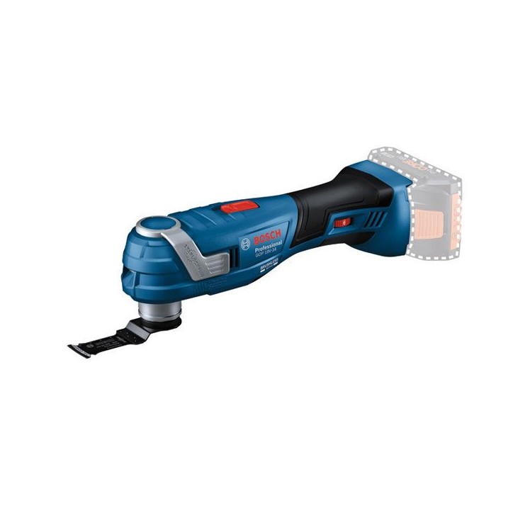 Outil oscillant 18V GOP 18V-34 (Sans batteri ni chargeur) + kit accessoires en coffret L-BOXX - BOSCH - 06018G2002