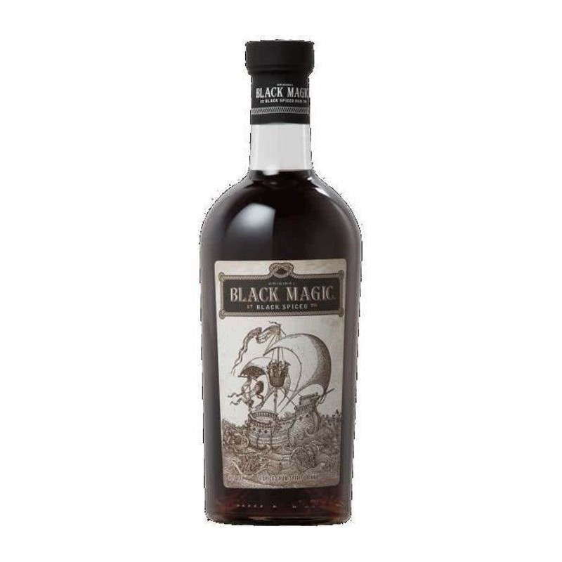 Rhum Black Magic - Rhum épicé - Puerto Rico - 40%vol - 70cl Rhum Black Magic - Rhum épicé - Puerto Rico - 40%vol - 70cl