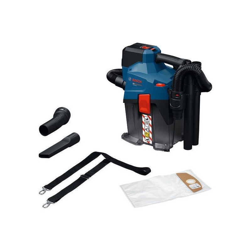 Aspirateur sans fil BOSCH PROFESSIONAL - GAS18V-6LS - 18 V - 4,5L - 30