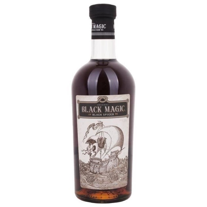 Rhum Black Magic - Rhum épicé - Puerto Rico - 40%vol - 70cl