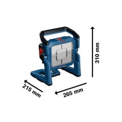 Projecteur de chantier sans-fil BOSCH PROFESSIONAL - GLI 18V-5000 - 18V - 5000 lm - Sans batterie ni chargeur