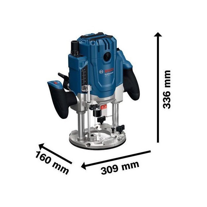 Défonceuse BOSCH PROFESSIONAL - GOF 20-12 L - 2000W - 16mm - Avec accessoires