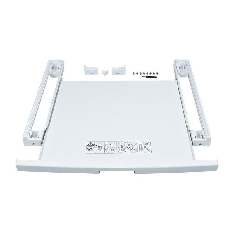 Kit de superposition BOSCH WTZ11400 - Plateau coulissant - L60cm - Bla