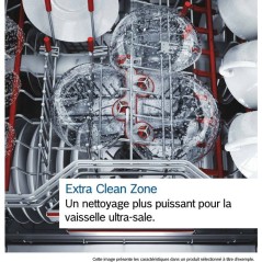 Lave-vaisselle tout encastrable BOSCH SMH6ECX21E SER6 - 14 couverts -