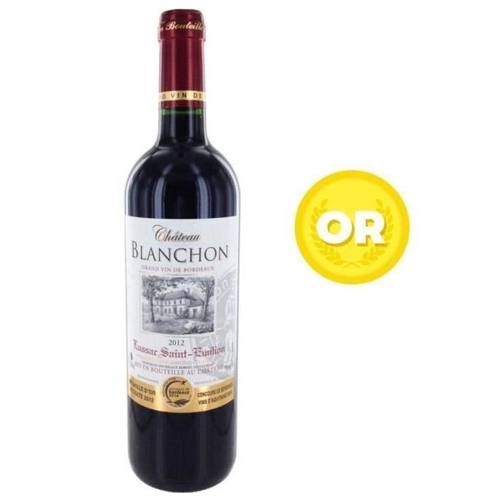 Château Blanchon 2012 Lussac Saint Emilion - Vin de Bordeaux