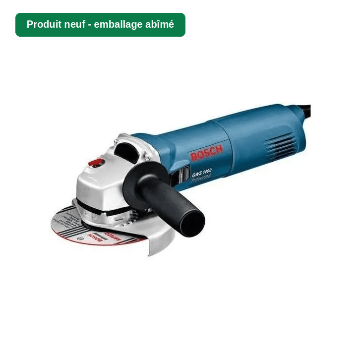 [Produit neuf - emballage abîmé] Meuleuse angulaire Bosch Professional GWS 1400 - 0601824800