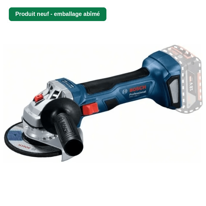[Produit neuf - emballage abîmé] Meuleuse angulaire 18V-7 Bosch Professional