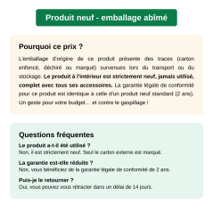 [Produit neuf - emballage abîmé] Meuleuse angulaire 18V-7 Bosch Professional