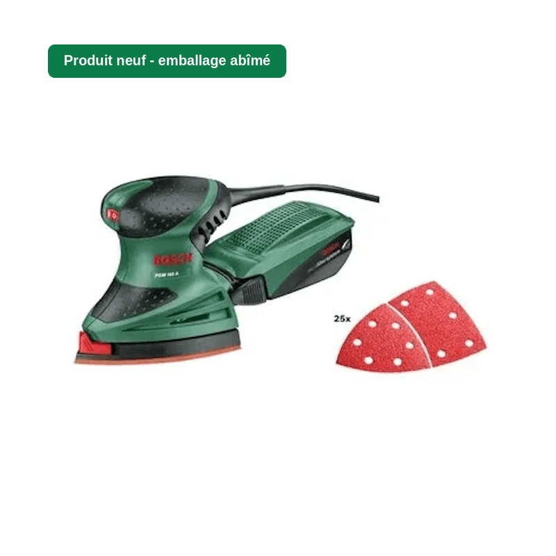 [Produit neuf - emballage abîmé] Ponceuse multi BOSCH PSM 160 A - Pu