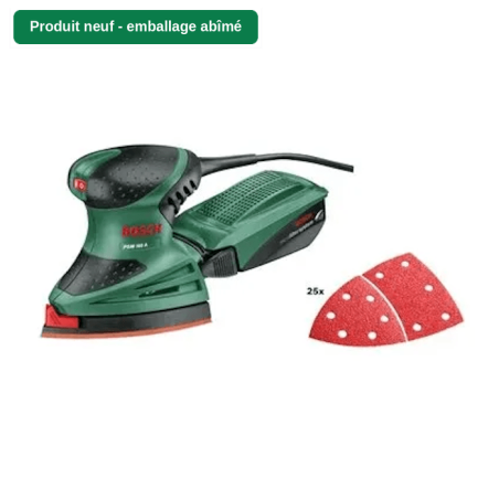 [Produit neuf - emballage abîmé] Ponceuse multi BOSCH PSM 160 A - Pu