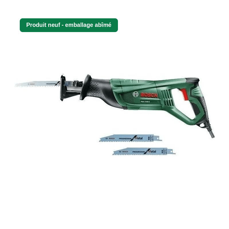 [Produit neuf - emballage abîmé] Scie sabre BOSCH PSA 7100 E - 710W