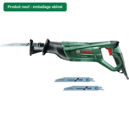 [Produit neuf - emballage abîmé] Scie sabre BOSCH PSA 7100 E - 710W