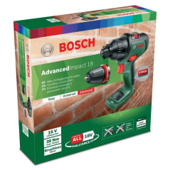 [Produit neuf - emballage abîmé] Perceuse a percussion sans-fil Bosc