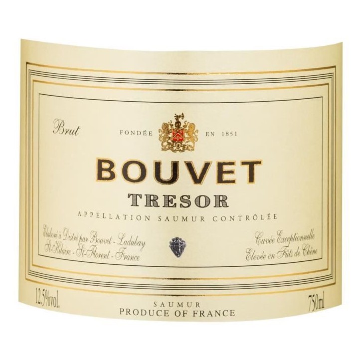 Bouvet Trésor Saumur Brut Millésimé blanc - 2022