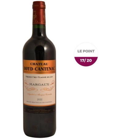 Château Boyd-Cantenac 2022 Margaux - Vin rouge de Bordeaux